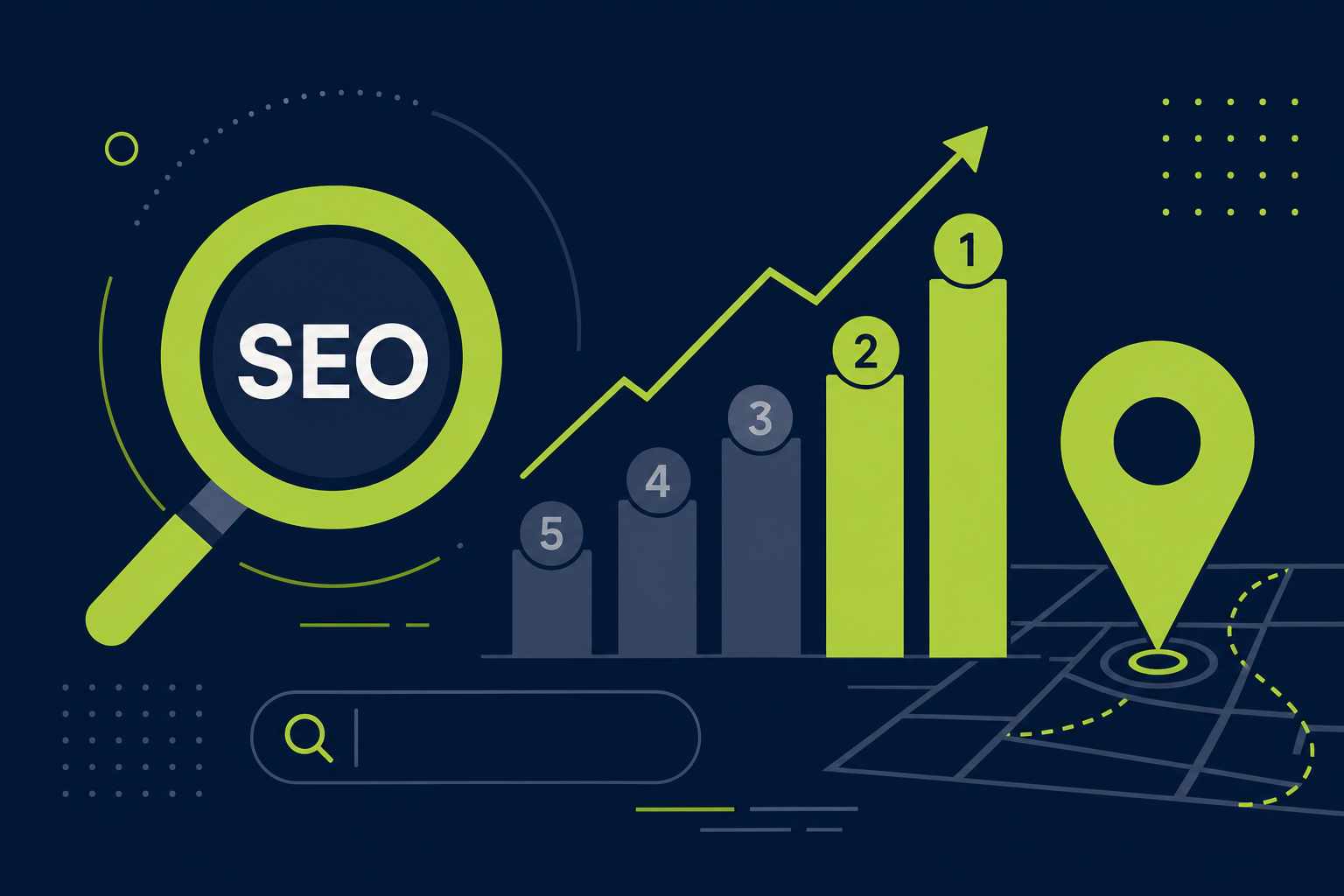 Organic visibility and rankings as the SEO target picture